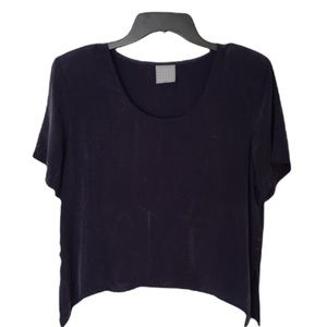 RABBIT DESIGN vintage padded blue Top size 10/S